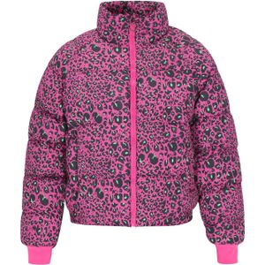 MYMO Winterjas 'Young Fashion'  mintgroen / pink / zwart