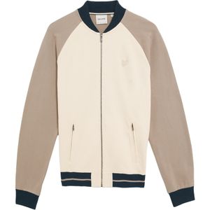 Lyle & Scott Tussenjas  beige / grijs / groen