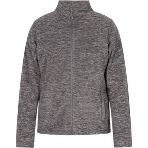 DreiMaster Maritim Fleece jas  grijs gemêleerd