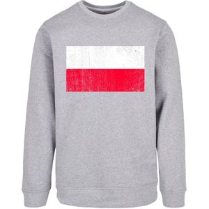 F4NT4STIC Sweatshirt  grijs / lichtrood / wit