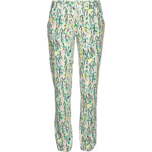 Vivance Dreams pyjamabroek ecru/groen/geel