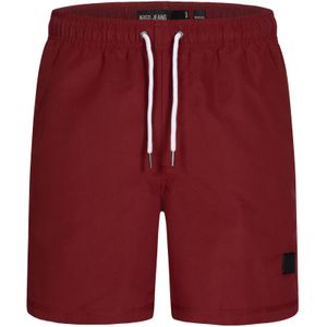 INDICODE JEANS Zwemshorts  donkerrood