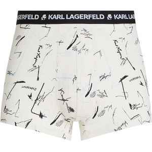 Karl Lagerfeld Boxershorts  beige / lichtblauw / zwart
