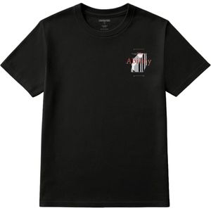 UNIQVIBE Shirt  grijs / rood / zwart / wit