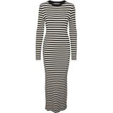 Vmopal - Lange Jurk - Gebreide Jurk - O-hals - Lange Mouwen - Regular Fit