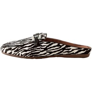 Next Muiltjes 'Forever Comfort®'  zwart / wit