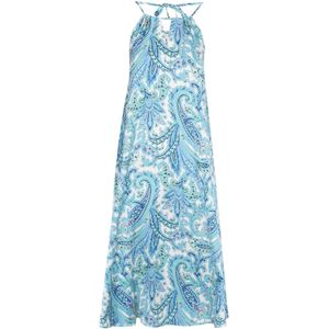 IZIA Jurk  navy / lichtblauw / groen / wit