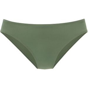 Look - Unikleur - Bikinibroekje - Olive - Recycling-Polyamide