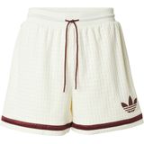ADIDAS ORIGINALS - Broek - Bordeaux - Loosefit - Taille met Trekkoord