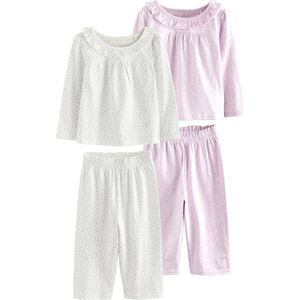 Next Nachtkledij  pruim / zwart / wit