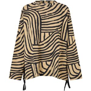 Masai Blouse 'Bidia'  beige / zwart