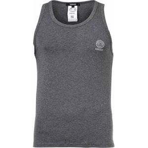 Versace - Top uit de Ondergoedcollectie - Grijs - Heren - Katoen