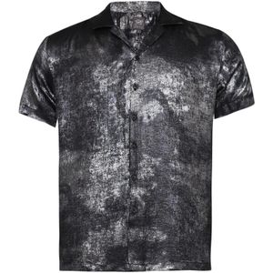 Campus Sutra Overhemd 'Tallulah'  zwart / zilver