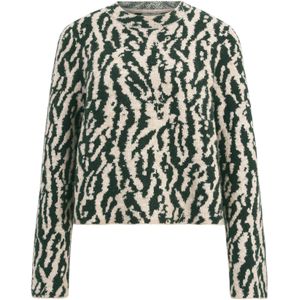 Jdy - Jdyeva Life Jacquard Pullover Knt - Dames - Gebreide Truien
