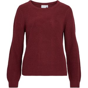 VILA Trui 'VIChing'  merlot