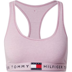 Tommy Hilfiger - Bralette - Mystic Orchid Heather - Zonder Beugel - Met Logo