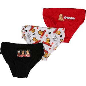 PARAMOUNT Onderbroek 'Garfield'  geel / vuurrood / zwart / wit