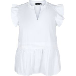 Zizzi Blouse 'EMA'  wit