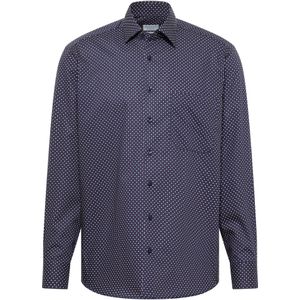 ETERNA Zakelijk overhemd  navy / bordeaux