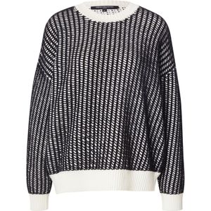 FRENCH CONNECTION Trui 'JULLIE'  zwart / wit