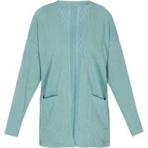 IZIA Gebreid vest  mintgroen