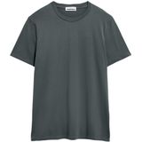 ARMEDANGELS - JAMES - Shirt - Donkergrijs - Kwartmouw - Ronde Hals