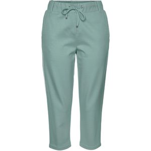 Lascana - Capribroek - Mint - Loungewear - Met Zijstrepen