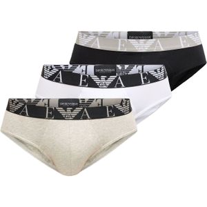 Emporio Armani Slip  crème / kaki / zwart / wit
