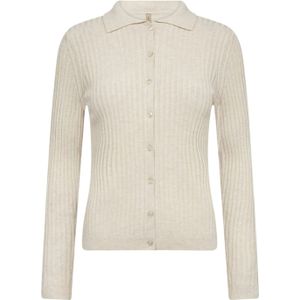 Soyaconcept Gebreid vest 'Fetima 2'  crème