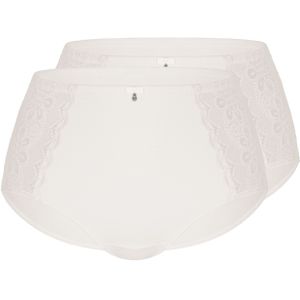 sassa Slip 'IMPRESSIVE JACQUARD'  ivoor