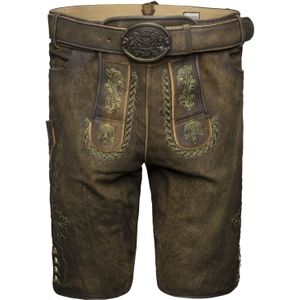 STOCKERPOINT Klederdracht broek 'Bertram'  donkerbruin / appel