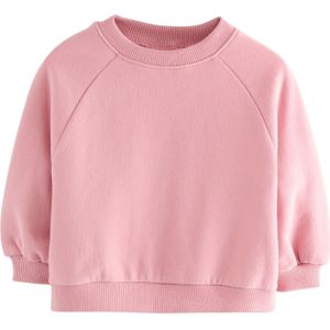 Next - Sweatshirt - Rosa - Effen - Lange Mouw
