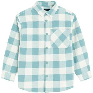 Cool Club Overhemd  hemelsblauw / wit