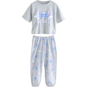 Next Nachtkledij 'Disney Lilo and Stitch'  royal blue/koningsblauw / lichtblauw / lichtgrijs / wit