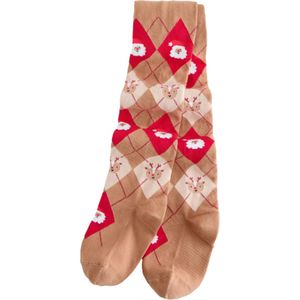 Next Panty's  crème / lichtbruin / rood / wit