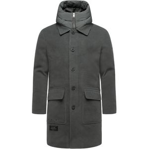 STONE HARBOUR Winterjas 'Thiagoo XX'  antraciet
