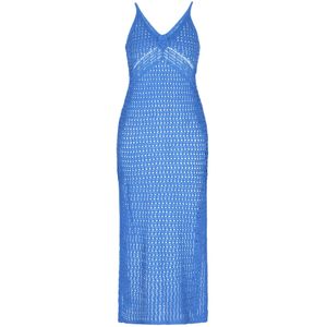 IZIA Gebreide jurk  royal blue/koningsblauw