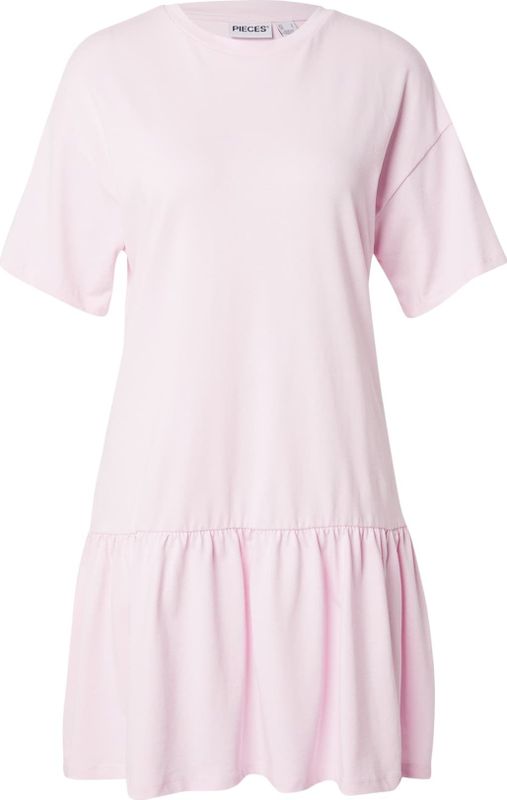 Pcjamie - Midi-jurk - Peplum - Korte Mouwen - Relaxed Fit