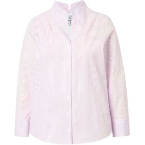 Ulla Popken Blouse  rosa / wit