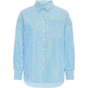 Fransa Blouse 'FRPoppa'  azuur / wit