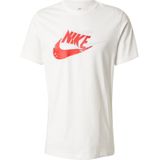 Nike - FUTURA - Shirt - Cranberry/Wit - Kwartmouw