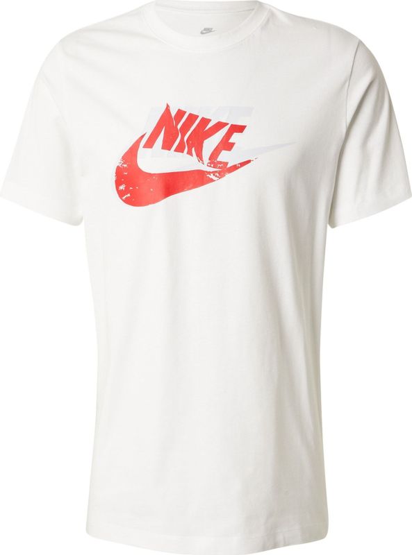 Nike - FUTURA - Shirt - Cranberry/Wit - Kwartmouw