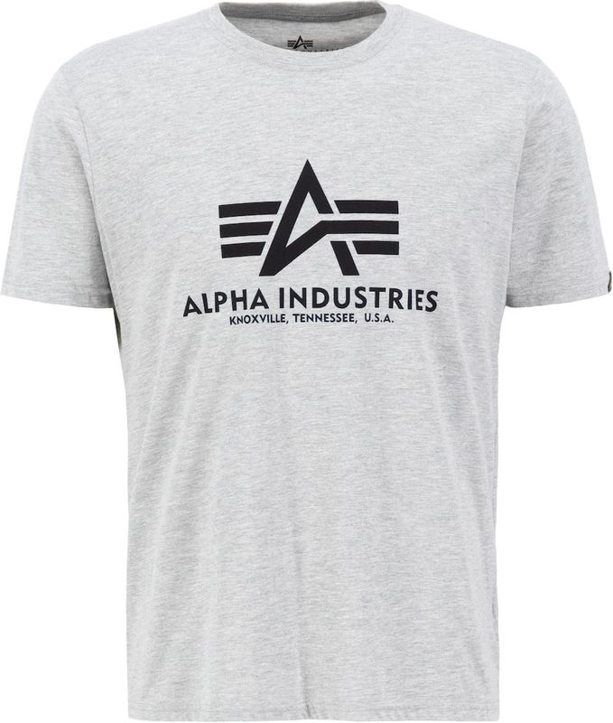 Alpha Industries - Basic T-Shirt - Zwart - 100% Katoen