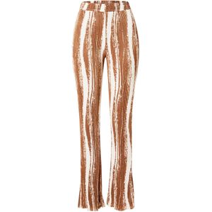 Nasty Gal Broek  bruin / wit