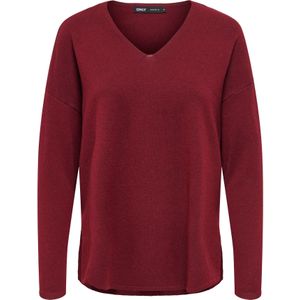 ONLY Trui 'ONLAMALI'  wijnrood