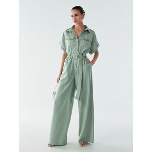 BWLDR Jumpsuit 'Ara'  mintgroen