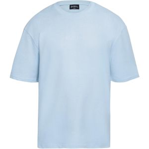 Dropsize Shirt  lichtblauw