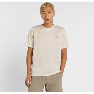 new balance Functioneel shirt 'Athletics'  beige / crème / grijs