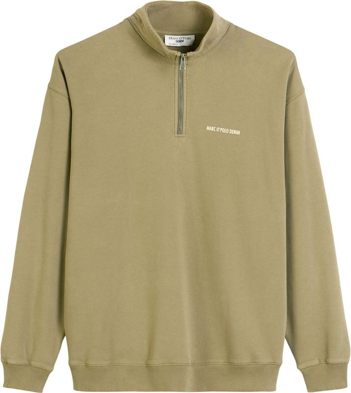 Marc O'Polo Denim - Sweatshirt - Regular Fit - Effen - Puur Katoen