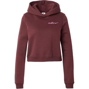 Nike Sportswear Sweatshirt 'Phoenix Fleece'  rosa / bourgogne